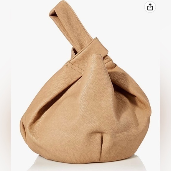 NWT asymmetrical straps bucket bag from The Drop Avalon pebbled vegan leather - Picture 13 of 15